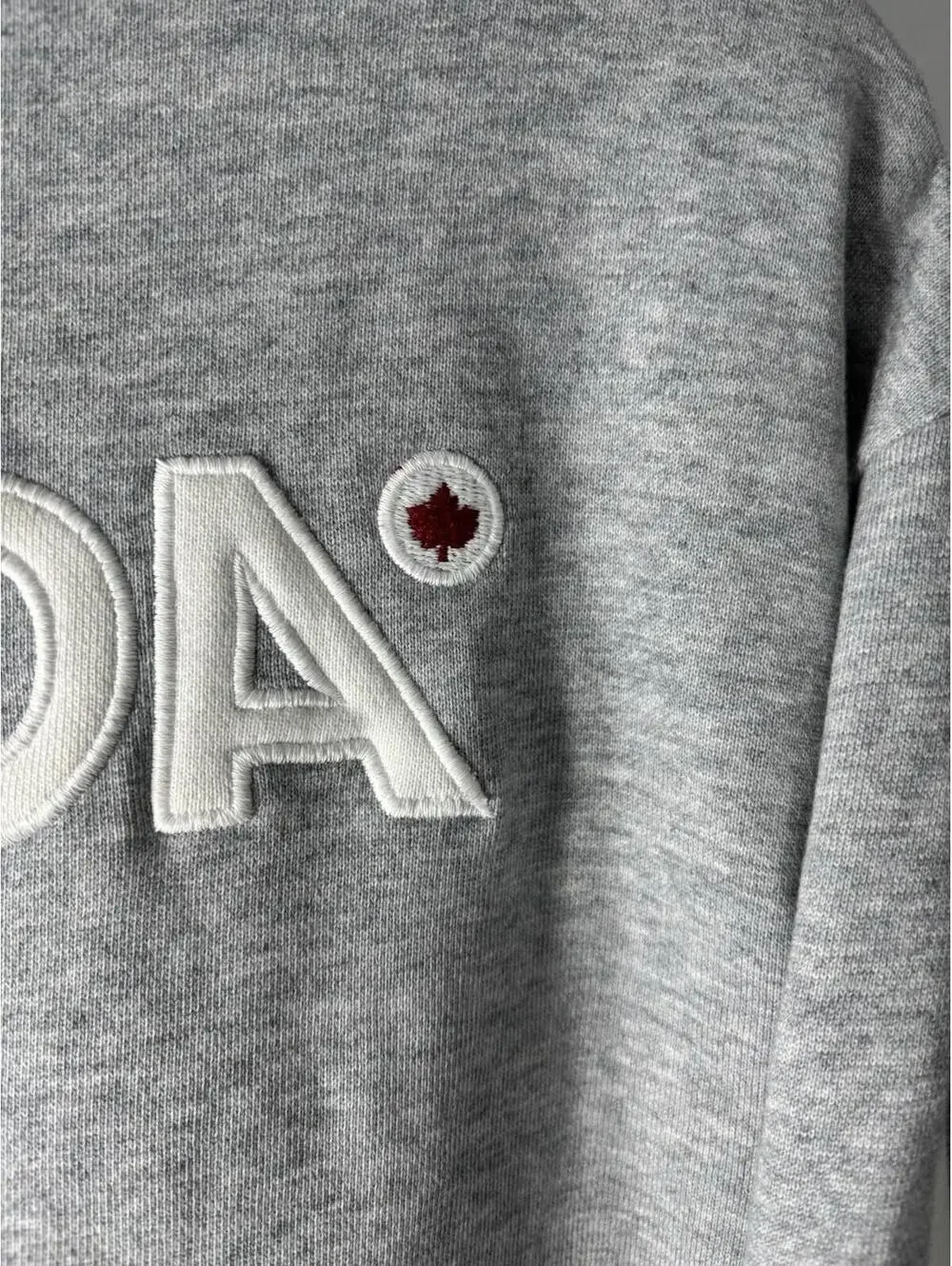 Hudson's Bay CO HBC Gray Sweatshirt Zip-up Men’s Medium - Picture 14 of 15